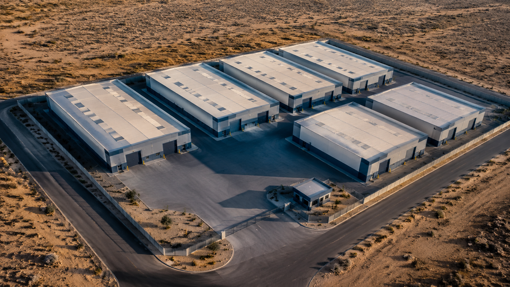 Airport-Adjacent Logistics Warehouse, Ras Bufontas Free Zone